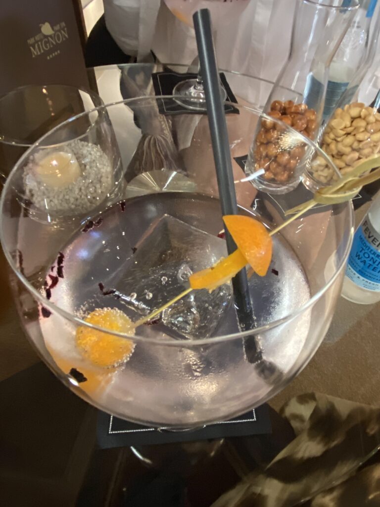 Cocktail im Hotel Mignon Meran Park & Spa